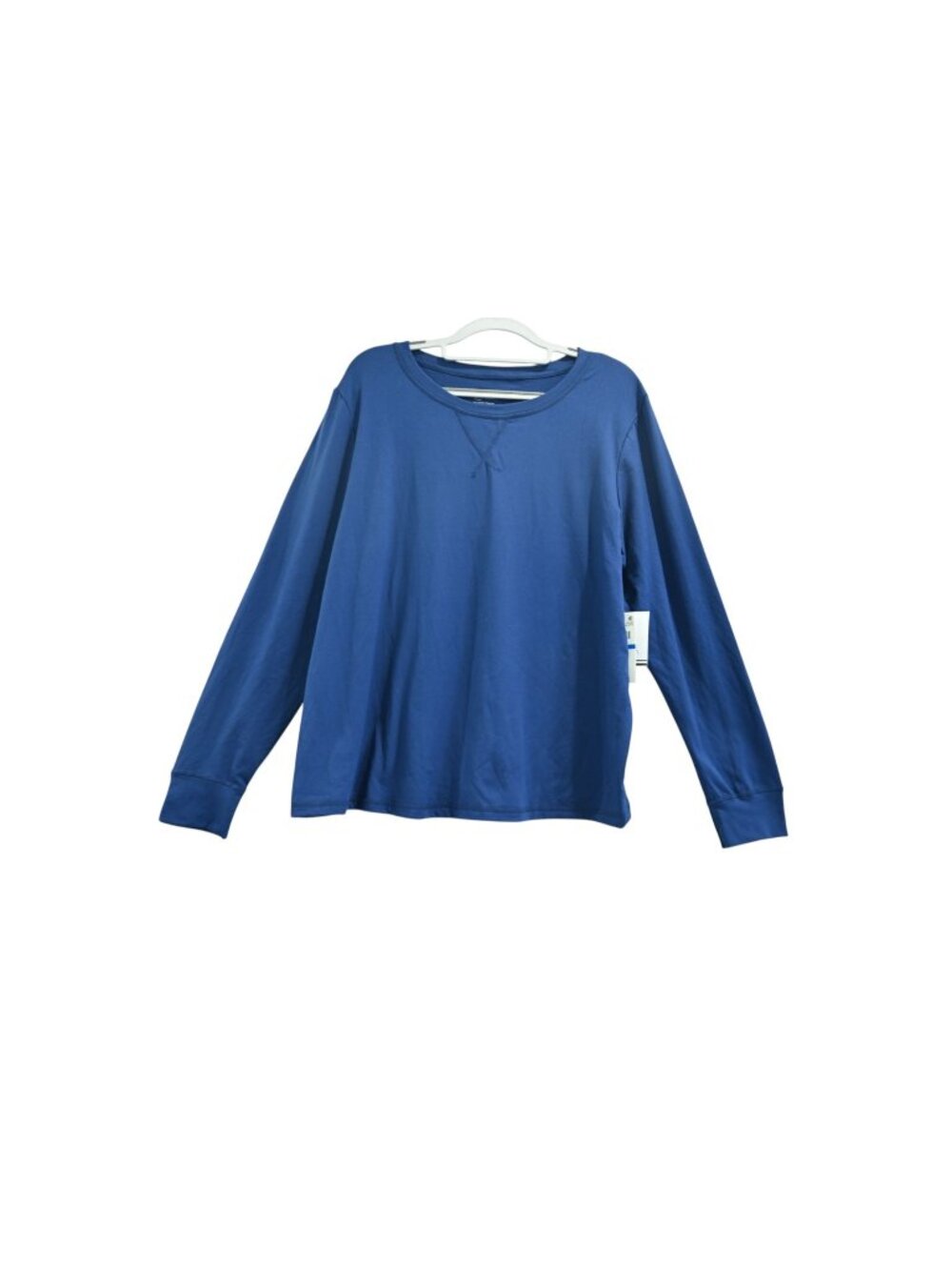 NWT Roudelain Long Sleeve Crew Neck Lounge Sleep Tee Supersoft Sz XL Blue